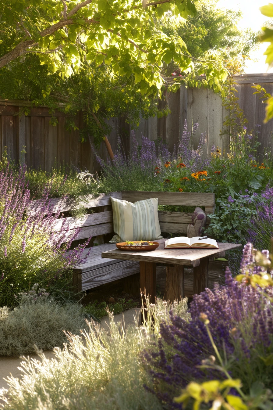 Pollinator Bed for a Sunny Side Yard