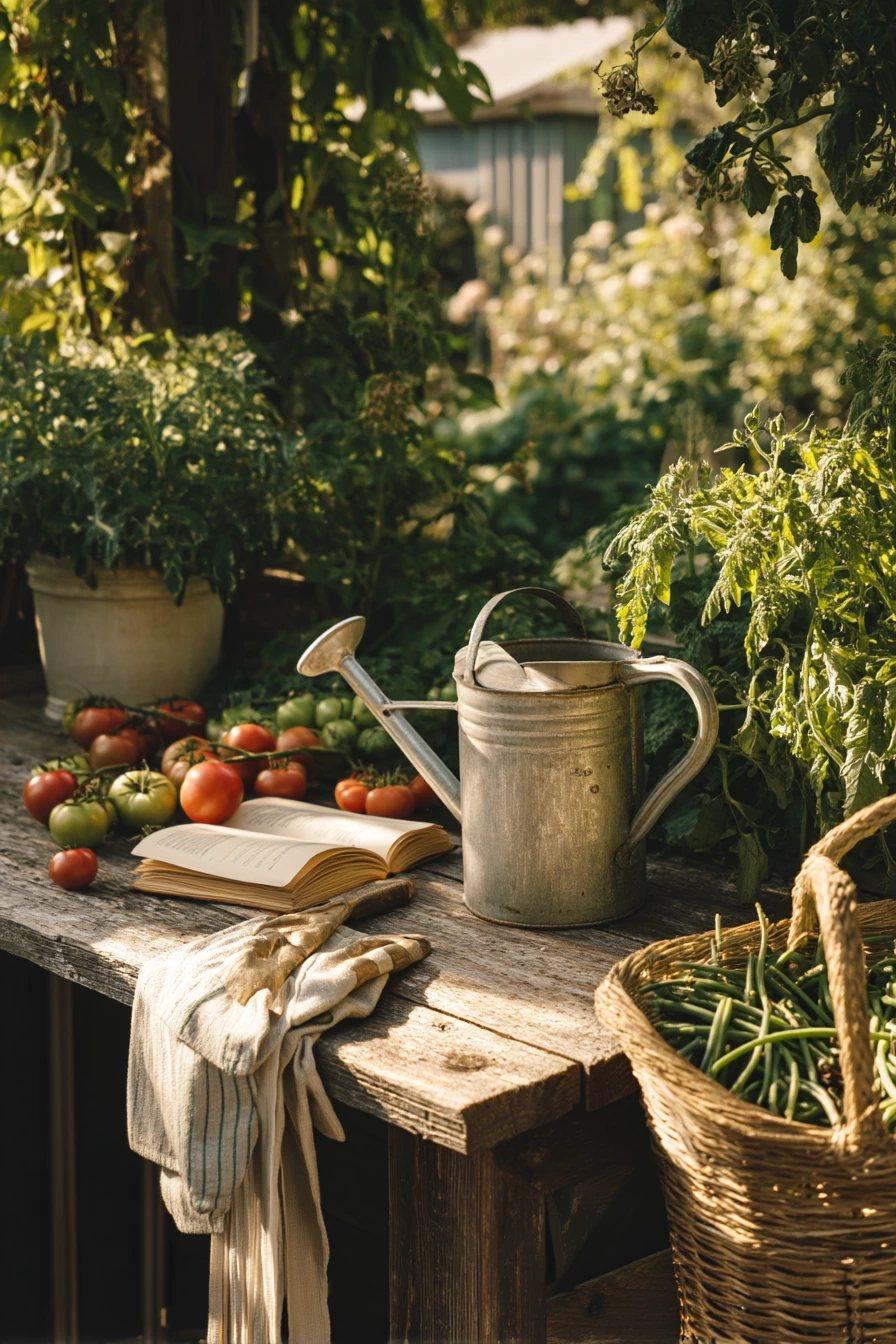 Modern Farmhouse Fence-Line Kitchen Garden