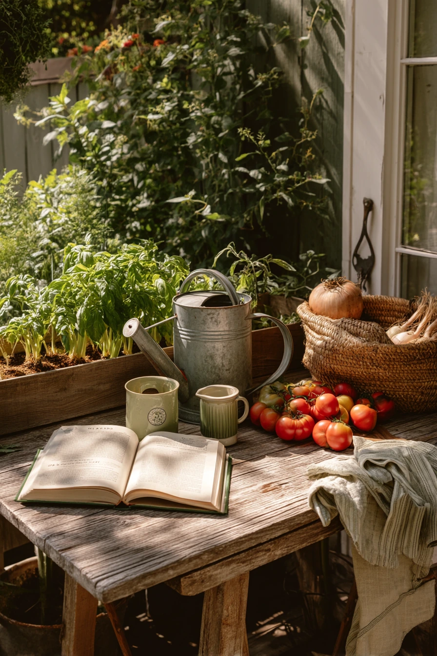 Modern Farmhouse Fence-Line Kitchen Garden