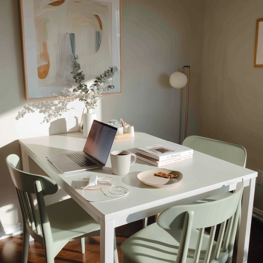 Everyday Work-From-Home Dining Space