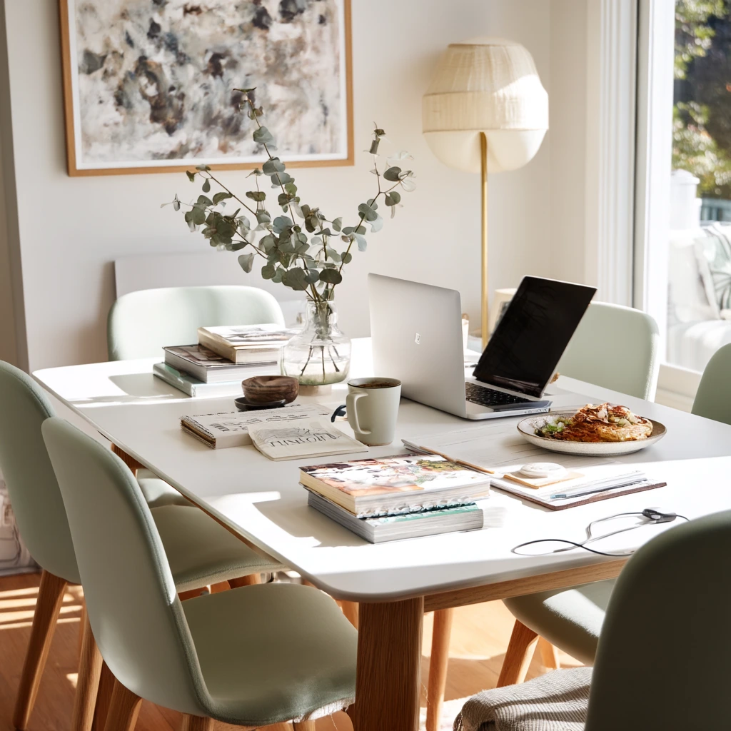 Everyday Work-From-Home Dining Space