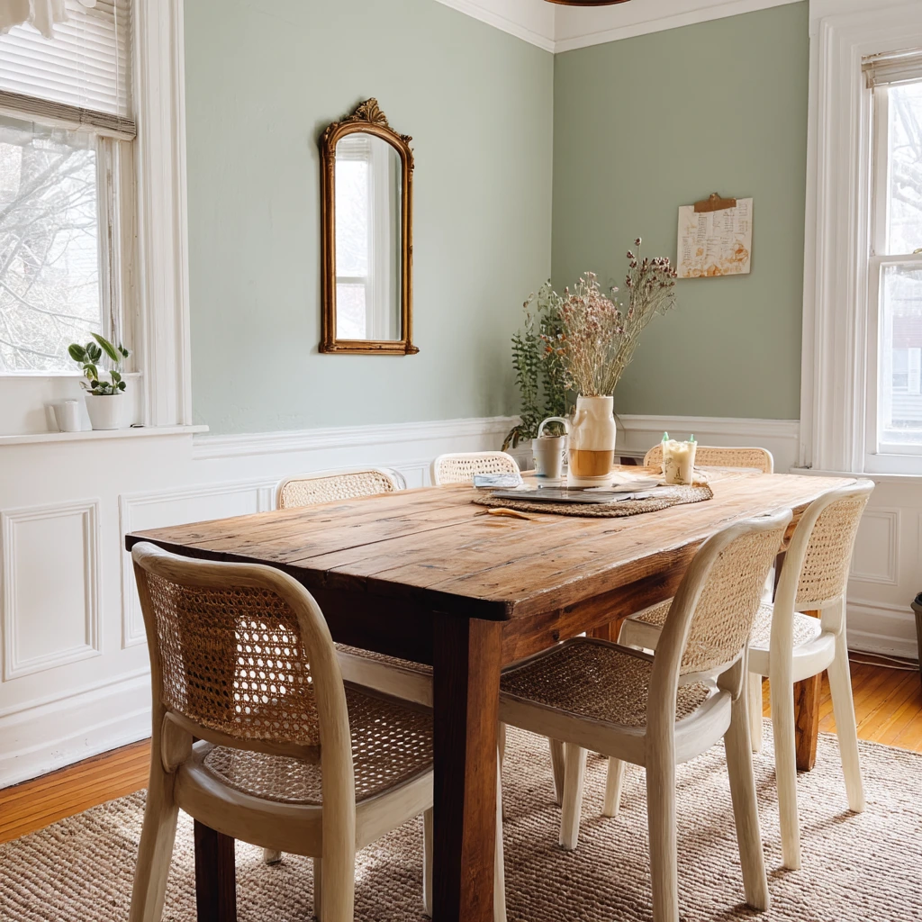 Budget Sage Dining Room Refresh