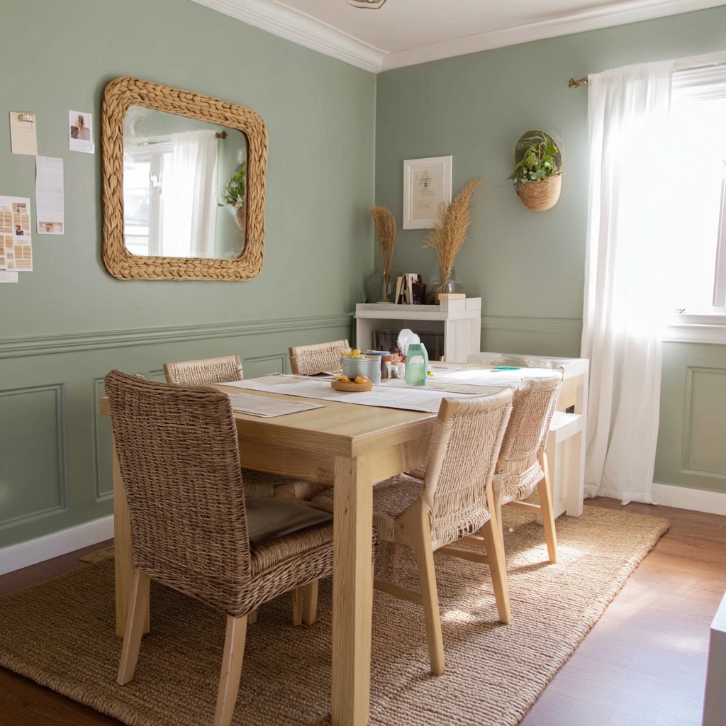 Budget Sage Dining Room Refresh