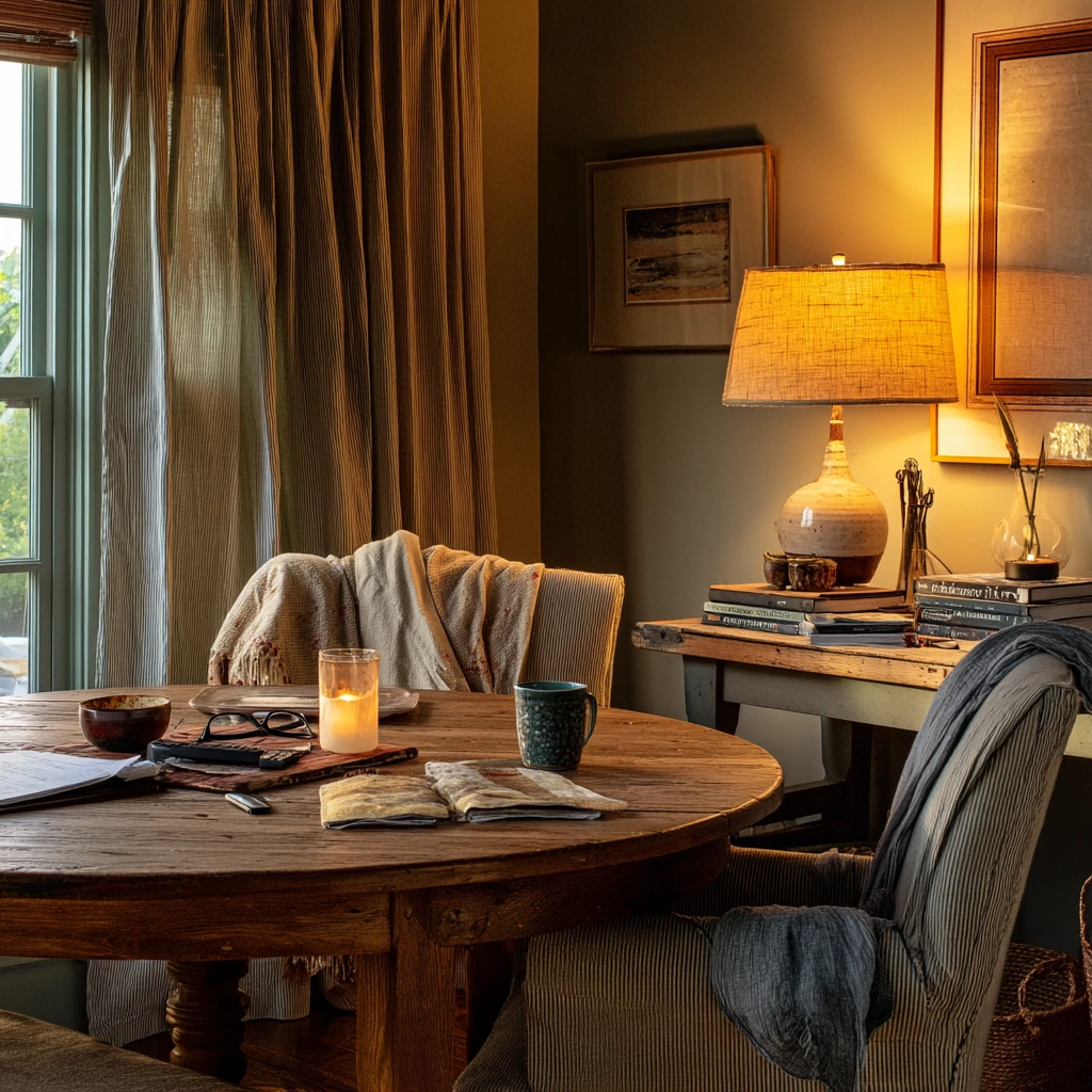 Quiet Evening Sage Dining Room