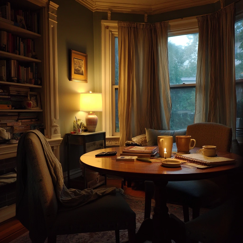 Quiet Evening Sage Dining Room