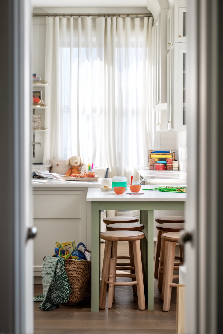 Sage Kitchen With Toddler Life