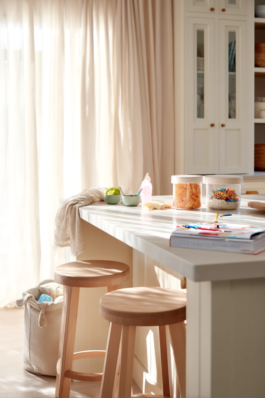 Sage Kitchen With Toddler Life