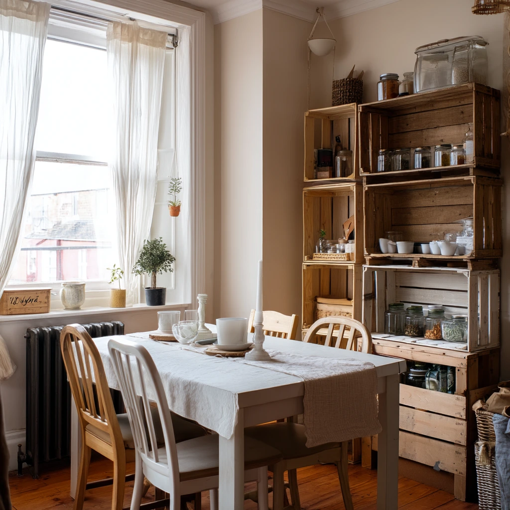 Open Crates and Closed Cabinets for Budget Storage
