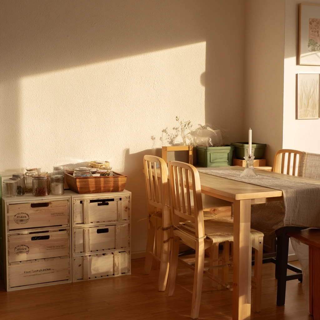 Open Crates and Closed Cabinets for Budget Storage