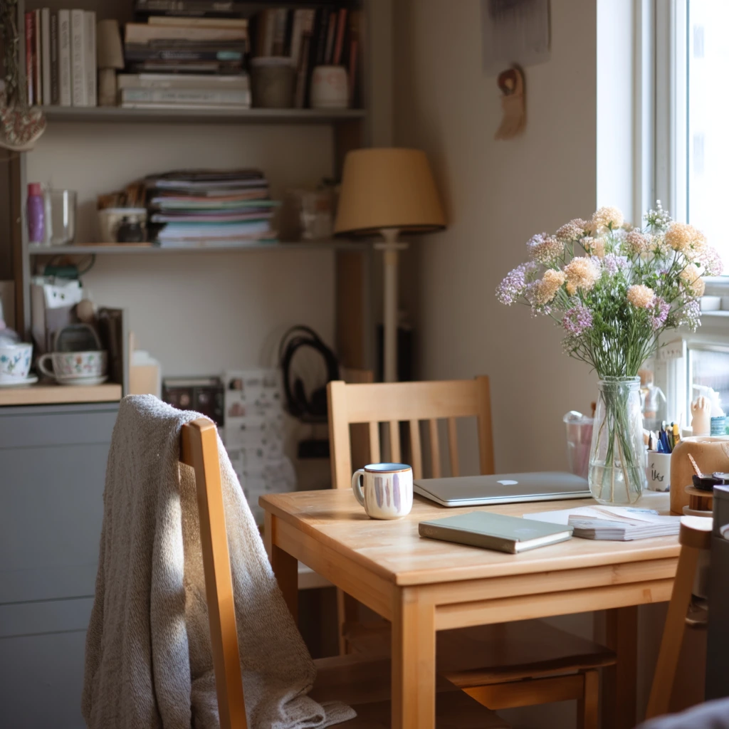 Multiuse Dining Room Storage for Work-from-Home Life
