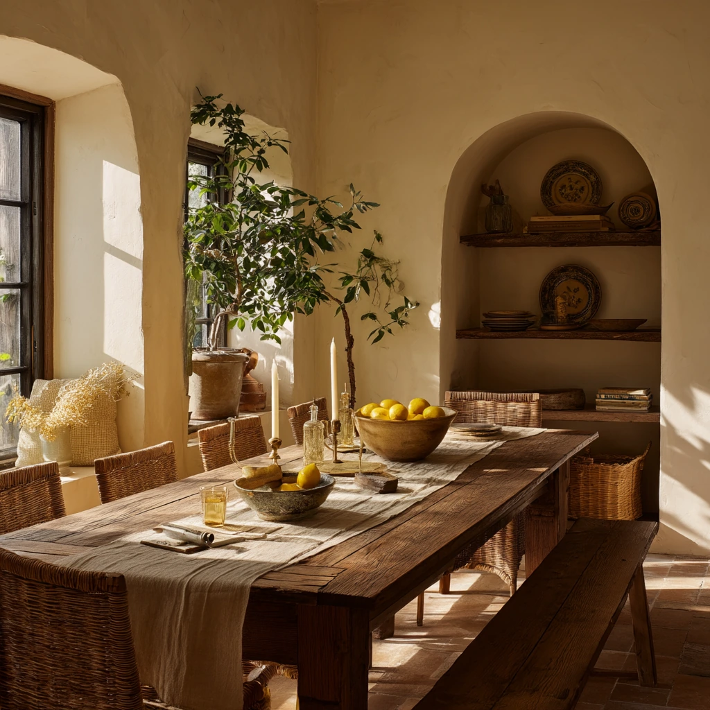 spanish style dining room ideas