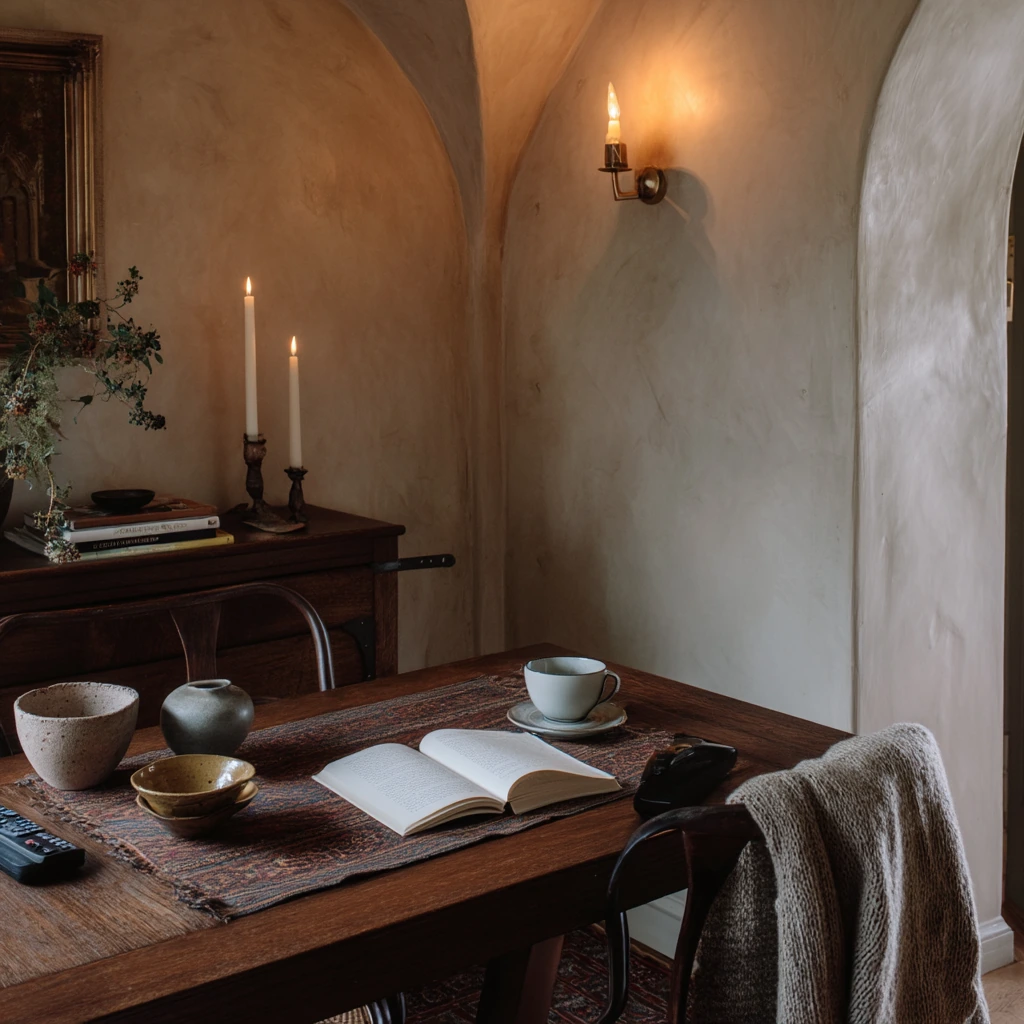 Cozy Evening Spanish Dining Corner