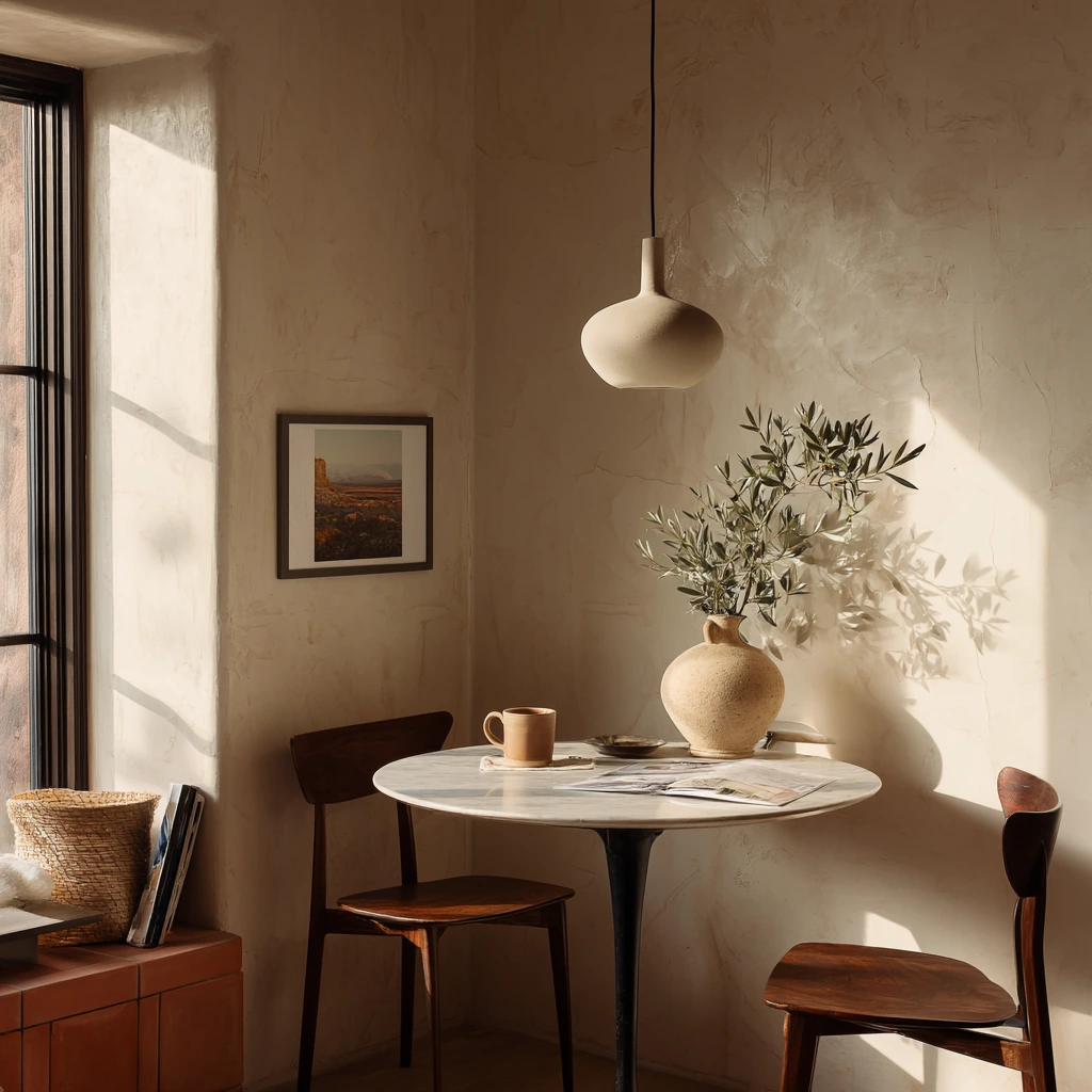 Small Apartment Spanish Dining Nook