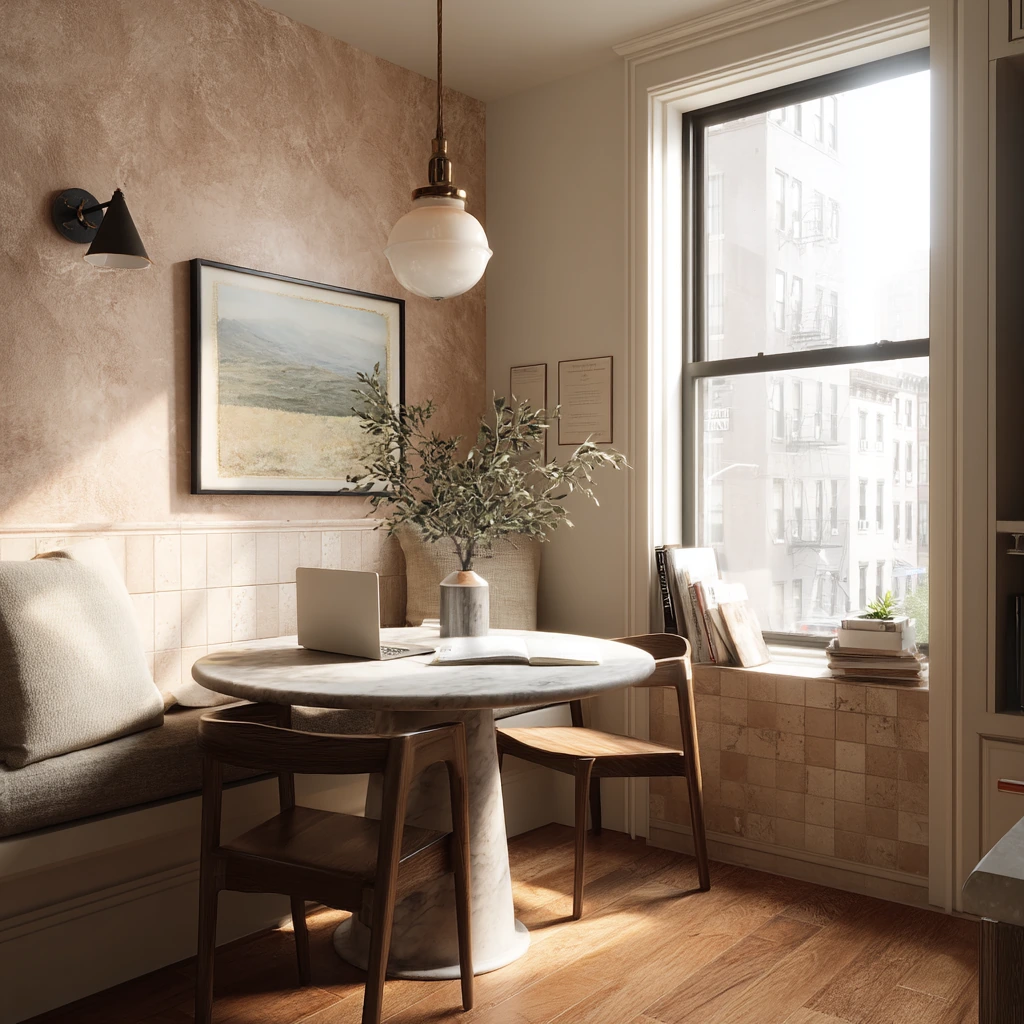 Small Apartment Spanish Dining Nook