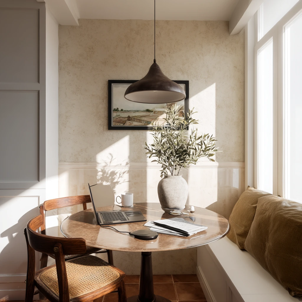 Small Apartment Spanish Dining Nook
