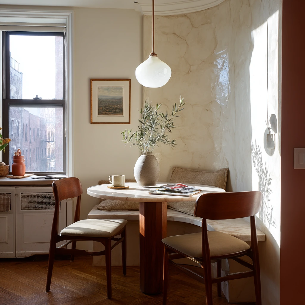 Small Apartment Spanish Dining Nook