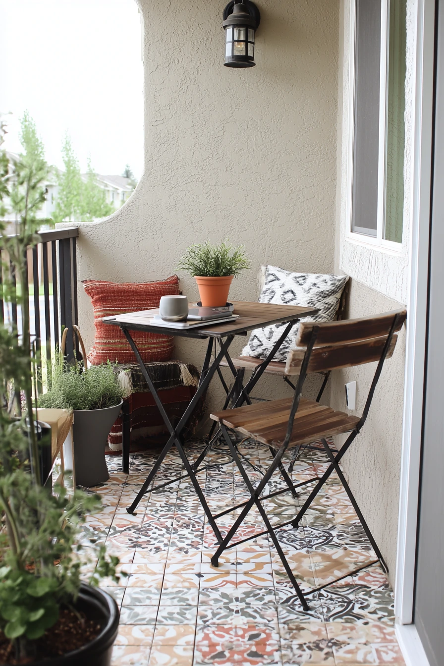 Renter-Friendly Tile and Textile Update