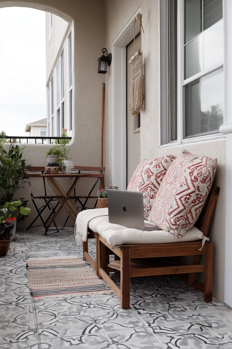 Renter-Friendly Tile and Textile Update
