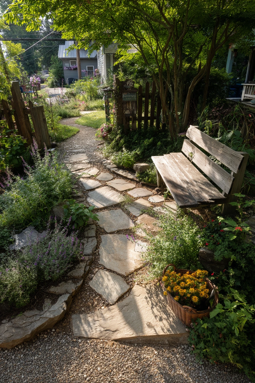 Family Spiral Garden for Pollinators