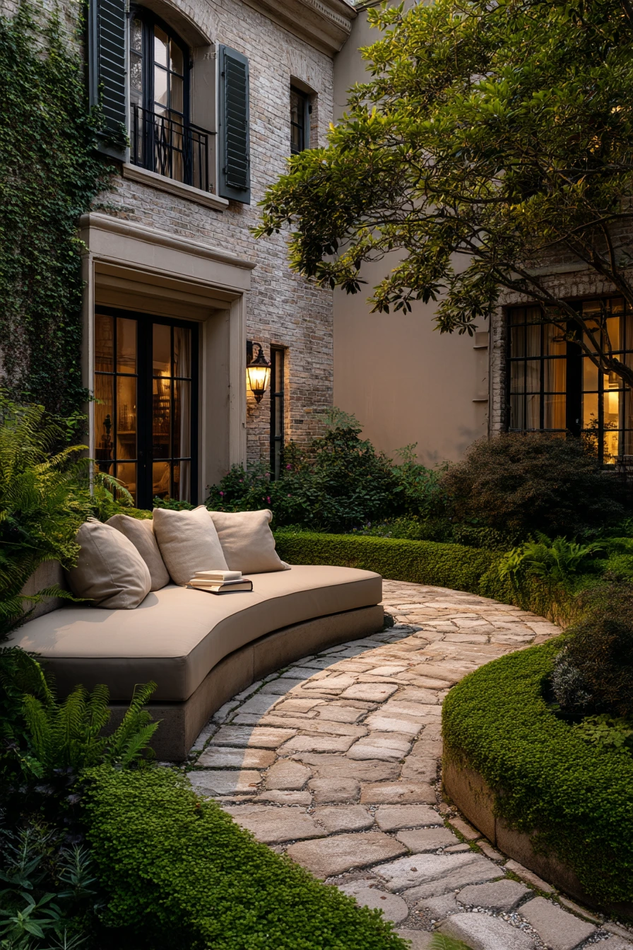Luxury Real Home Spiral Garden Retreat