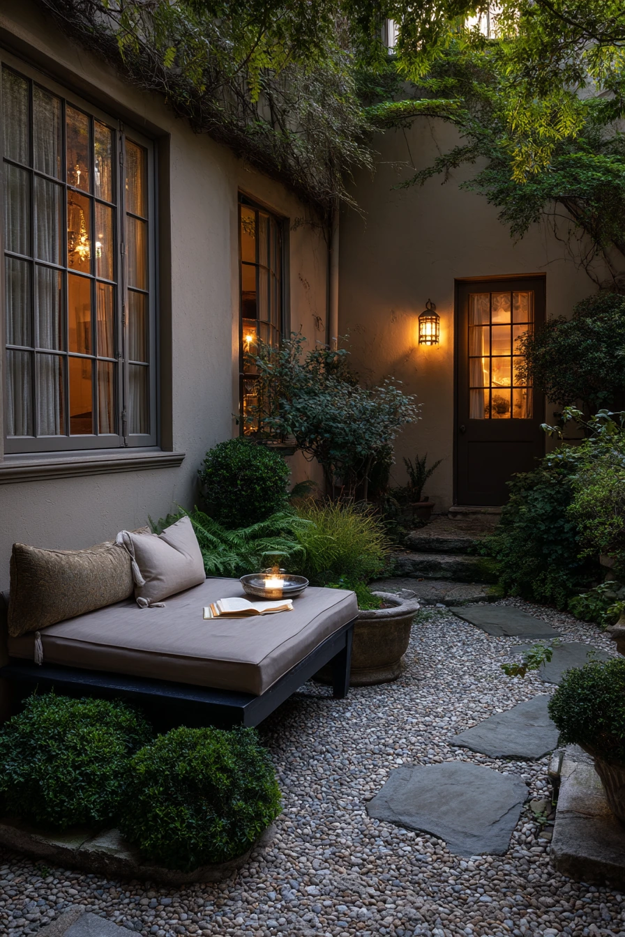 Luxury Real Home Spiral Garden Retreat