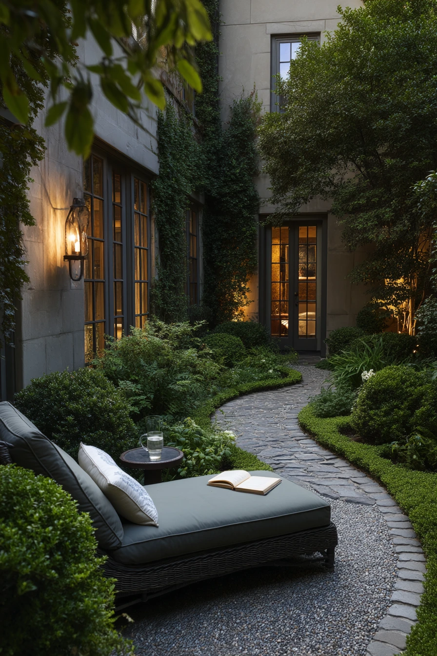 Luxury Real Home Spiral Garden Retreat