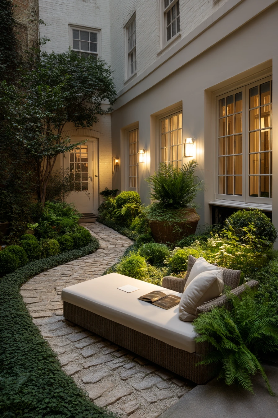 Luxury Real Home Spiral Garden Retreat