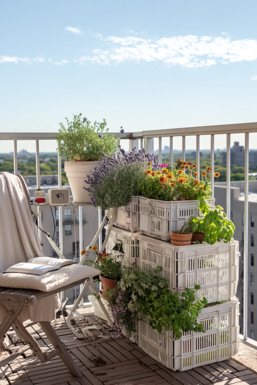 2. Balcony Pollinator Setup
