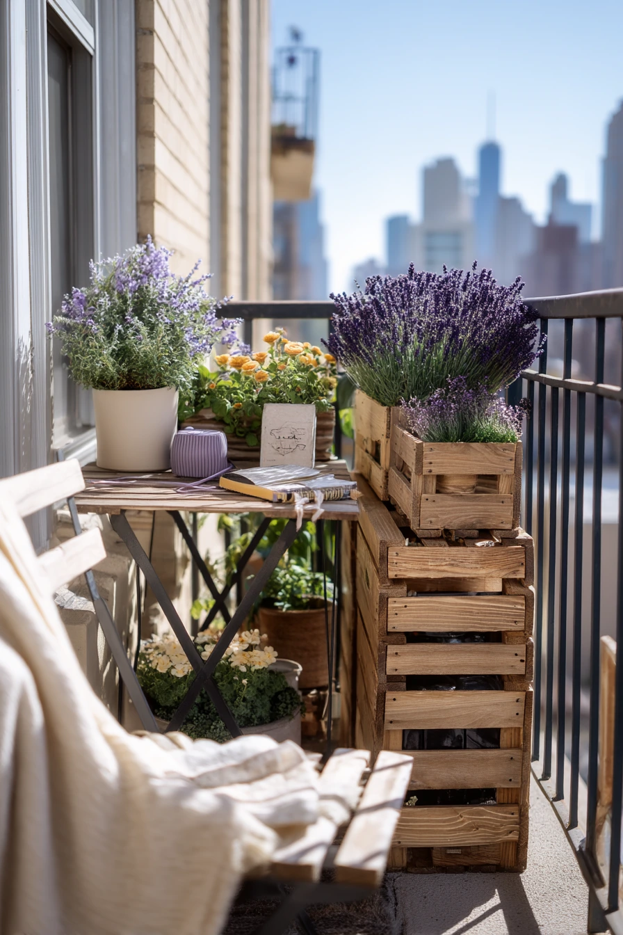 2. Balcony Pollinator Setup