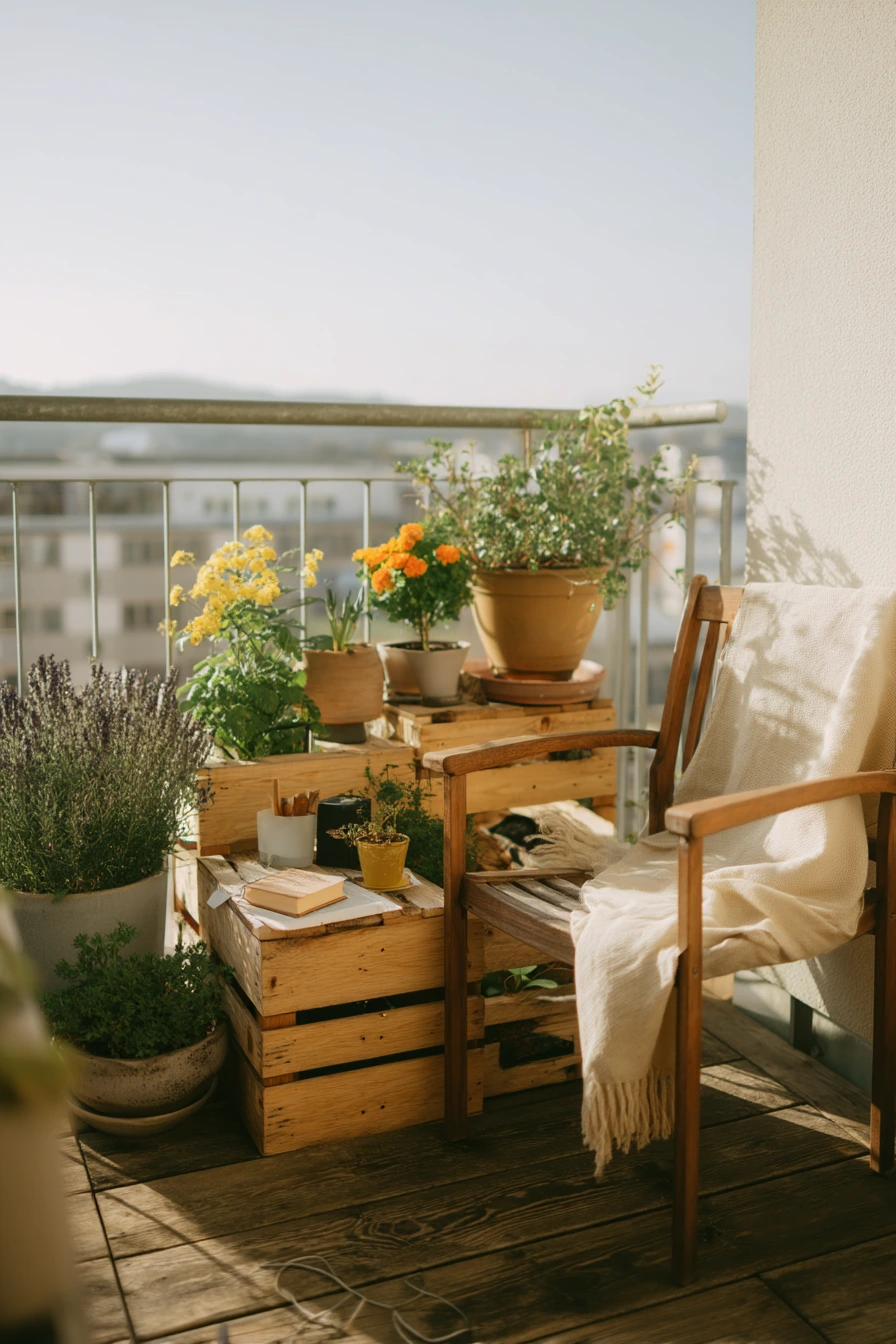 2. Balcony Pollinator Setup