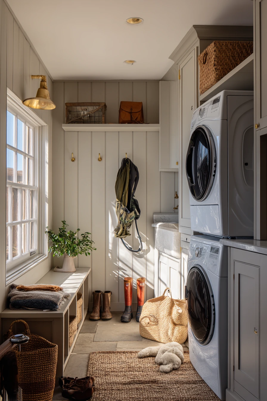 Mudroom Laundry Hybrid