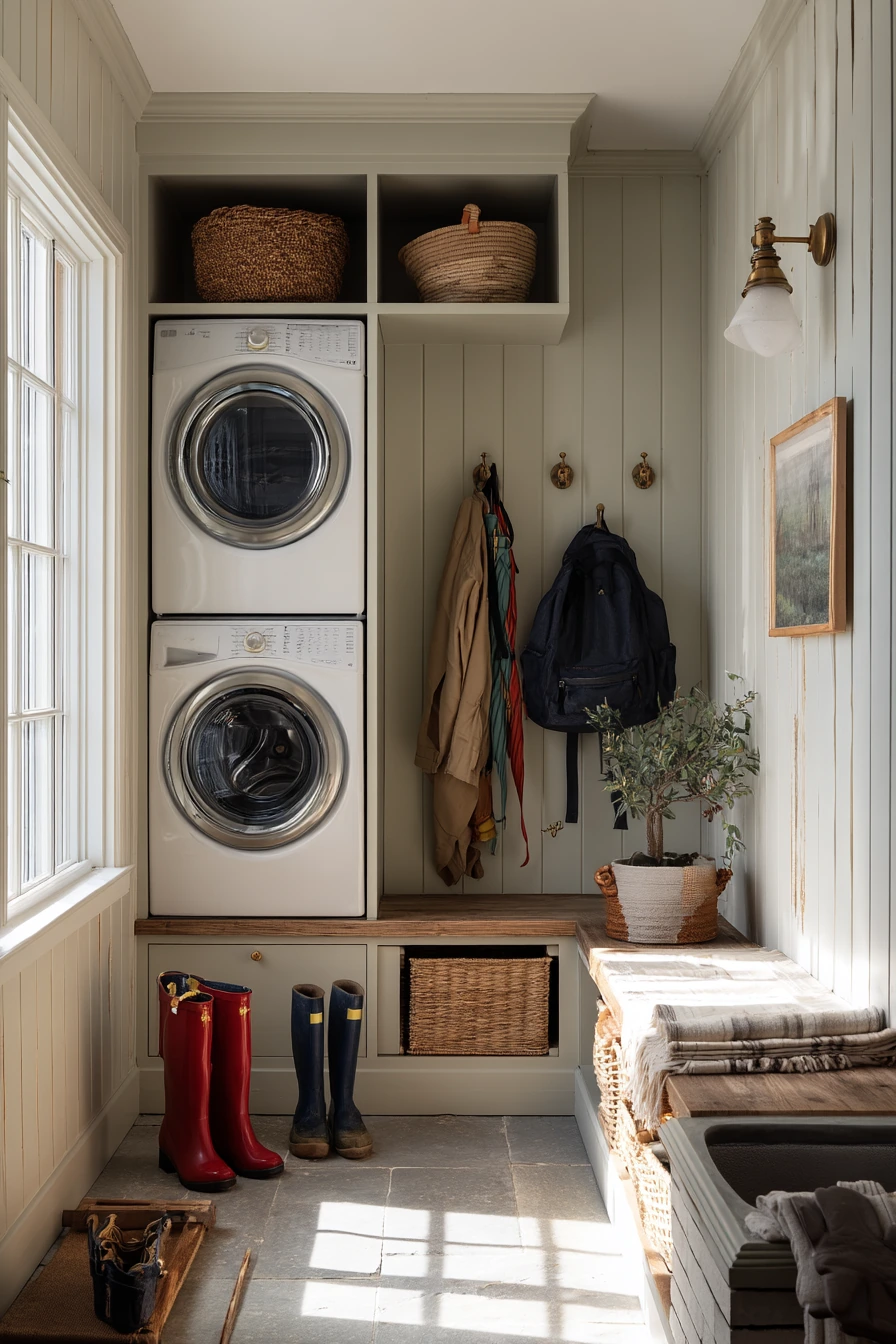 Mudroom Laundry Hybrid