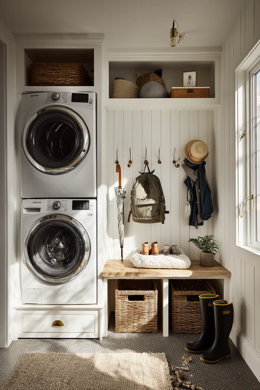 Mudroom Laundry Hybrid