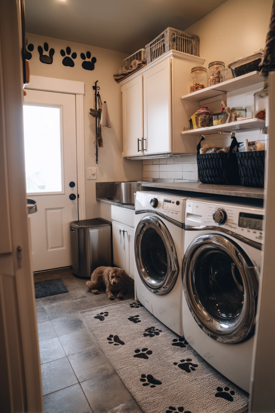 Pet Owner Laundry Setup