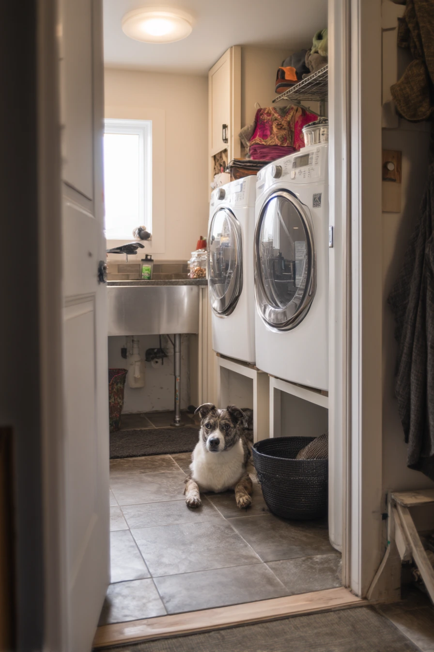 Pet Owner Laundry Setup