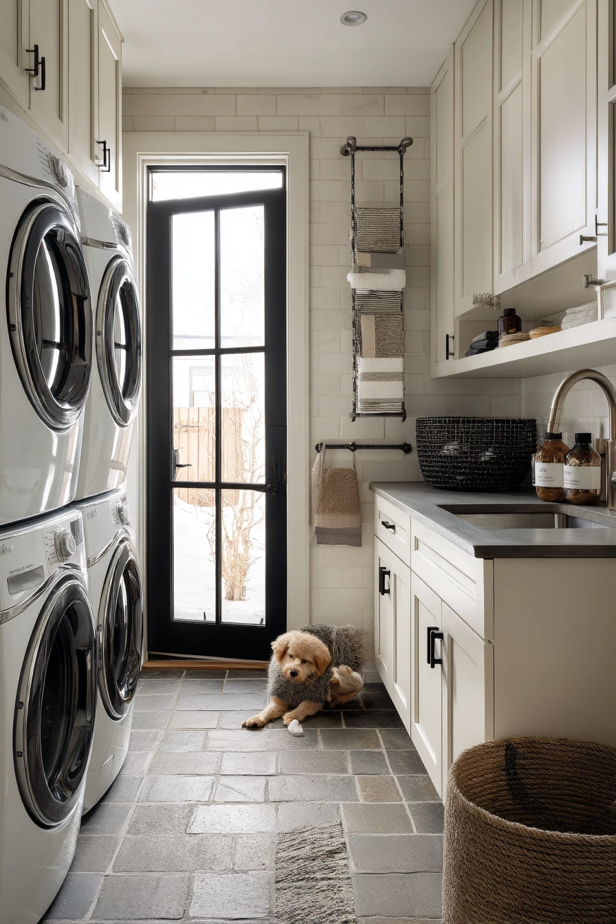 Pet Owner Laundry Setup