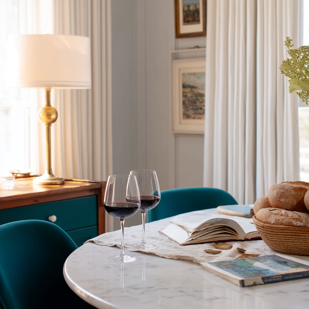 Cozy Evening Dinner Setting