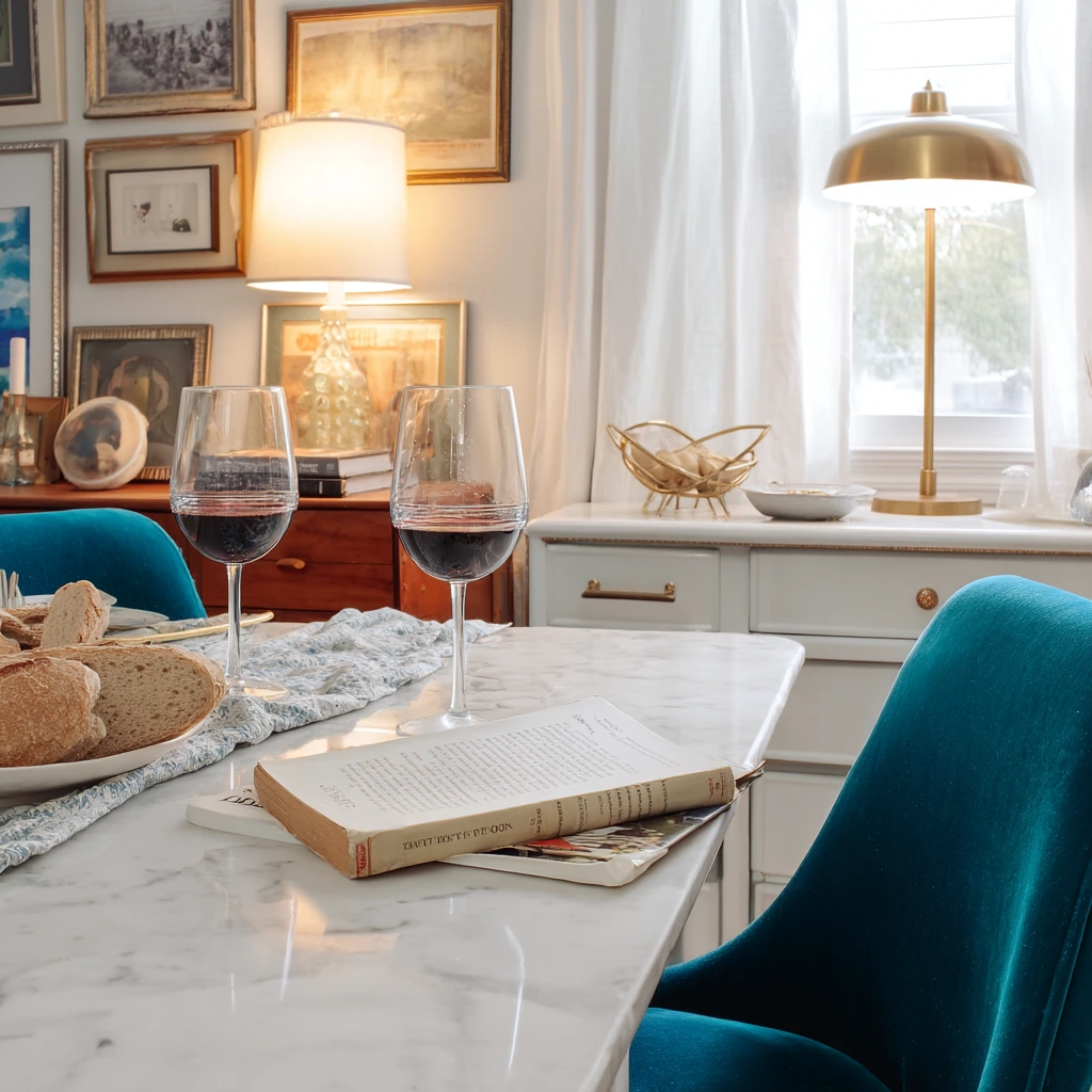 Cozy Evening Dinner Setting