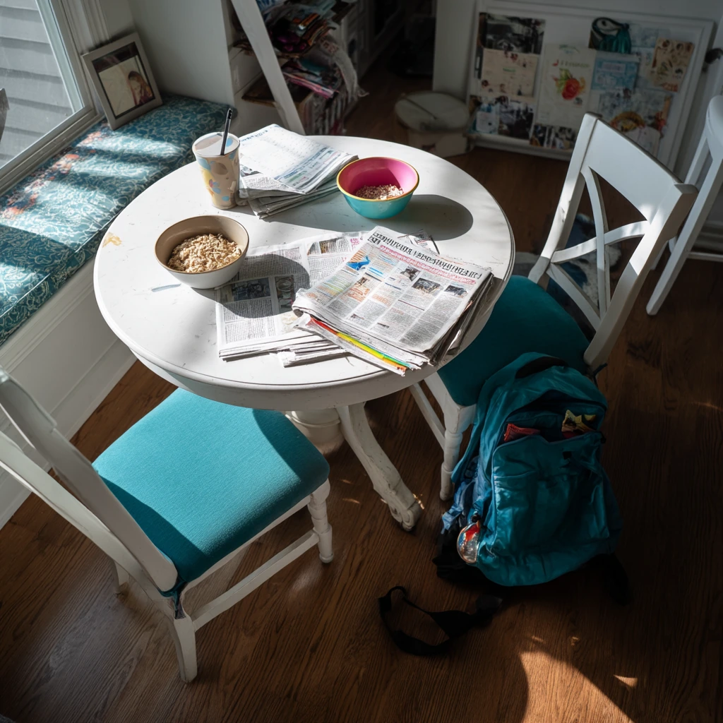 Sunlit Morning Routine
