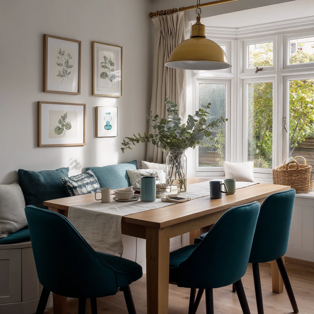 teal dining room decor ideas