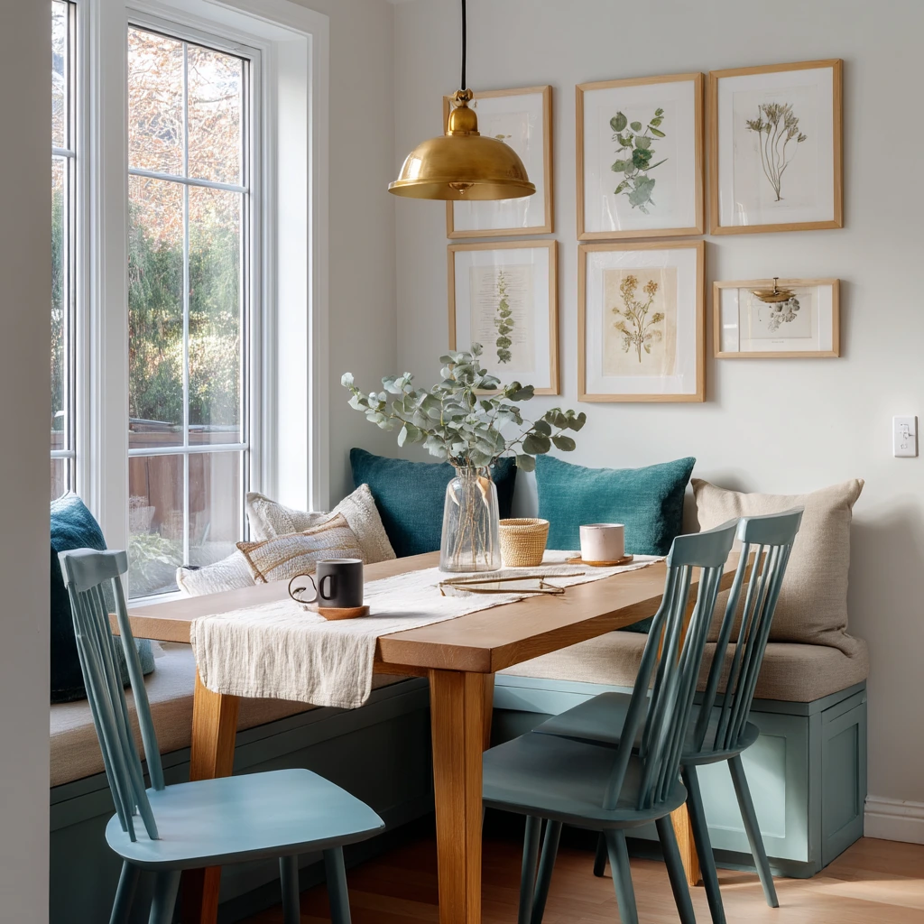 Sunlit Family Dining Nook
