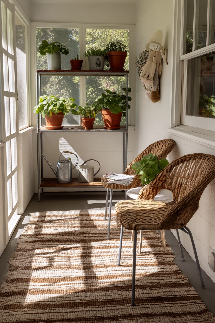 Budget-Friendly Plant-Filled Porch