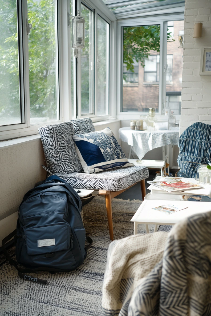 Renter-Friendly Layered Porch