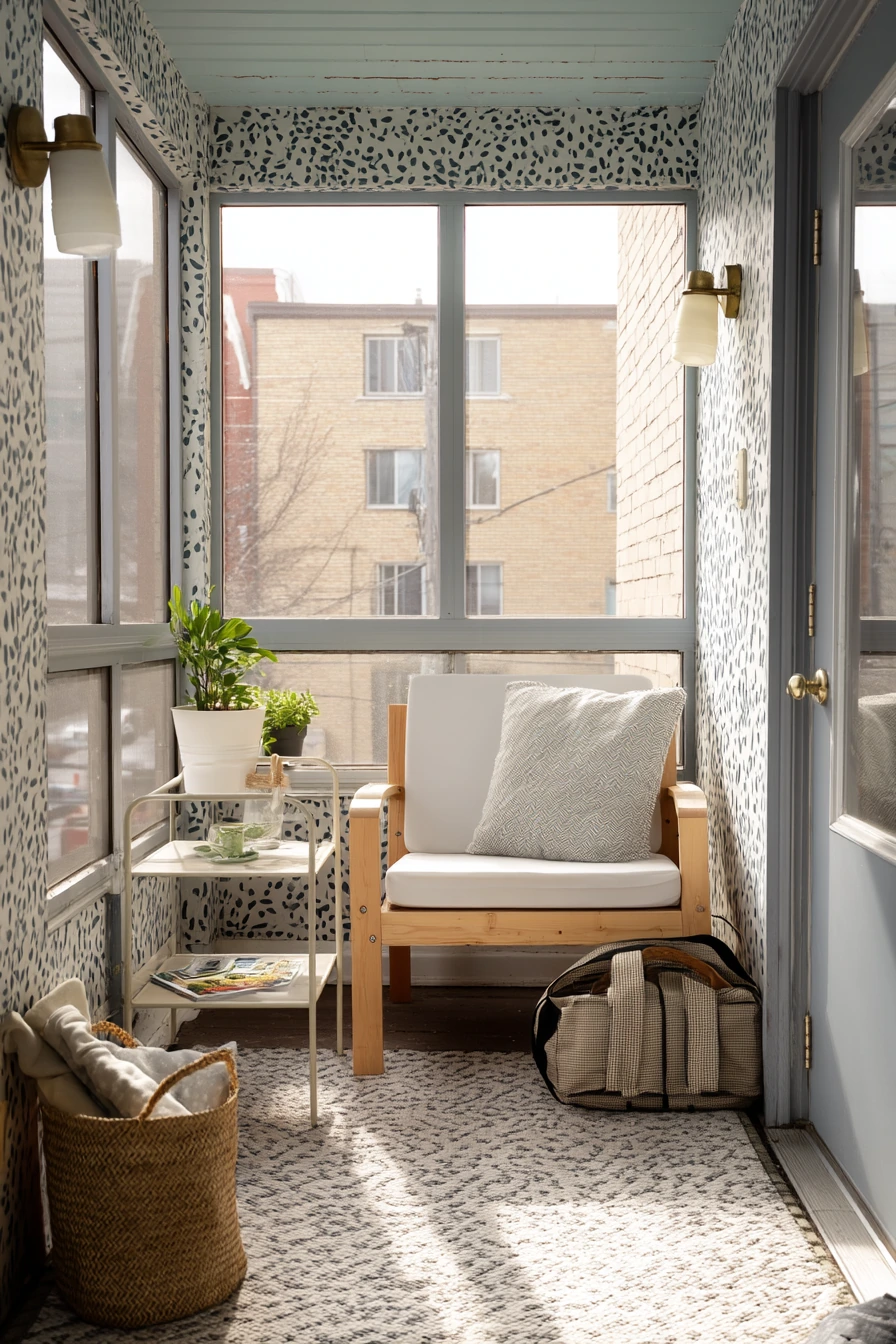 Renter-Friendly Layered Porch