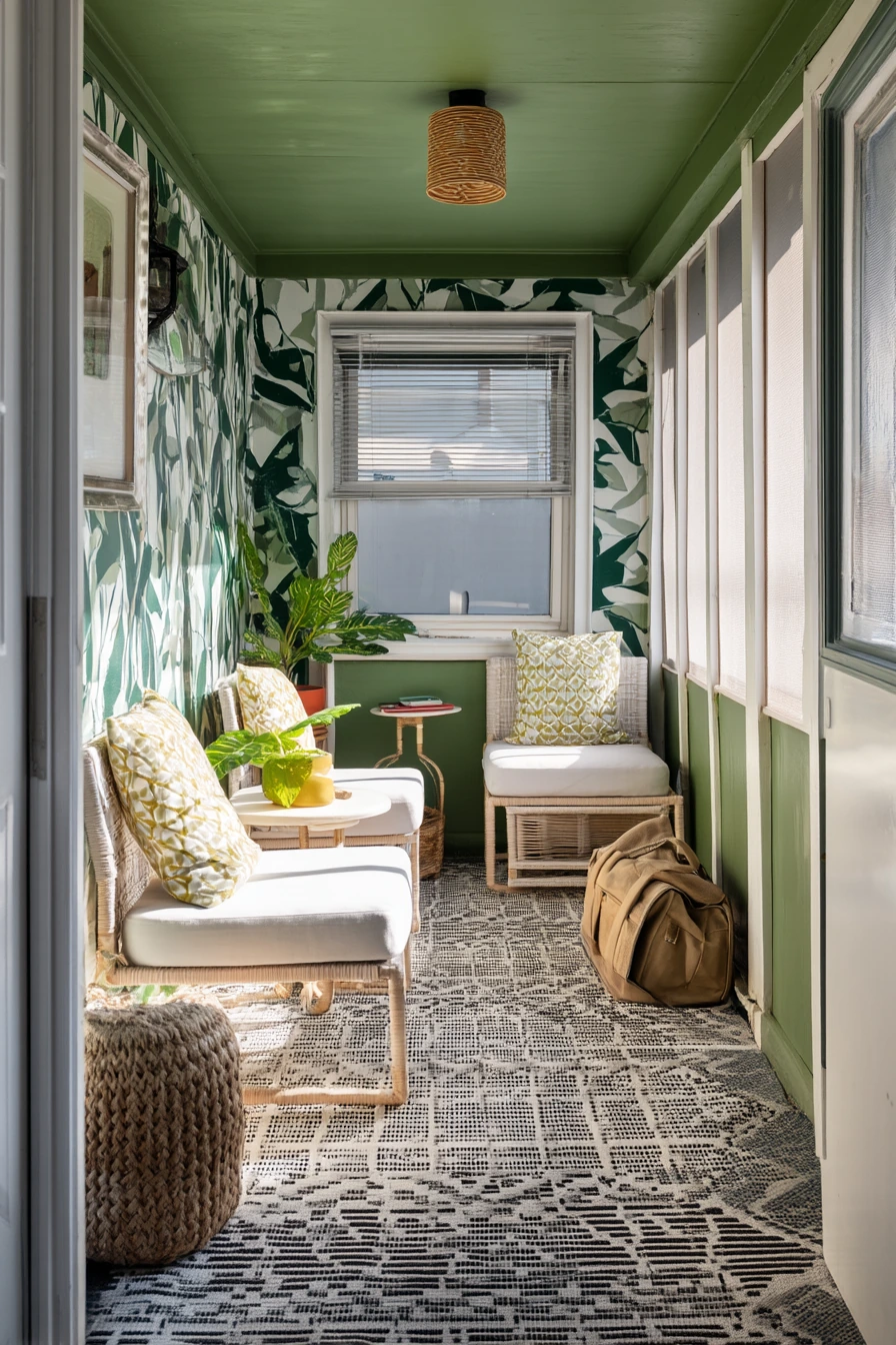 Renter-Friendly Layered Porch