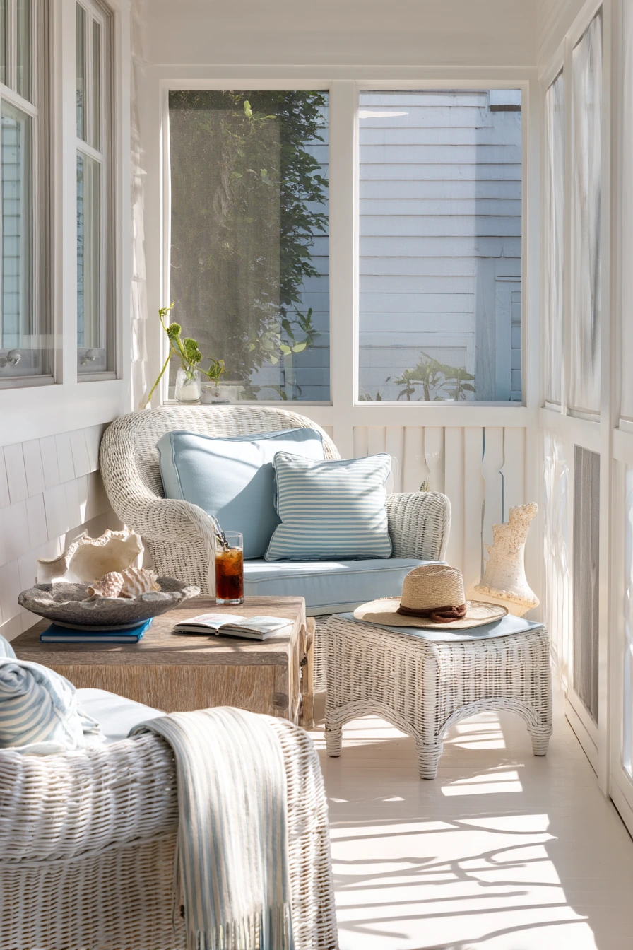 Coastal-Inspired Morning Porch