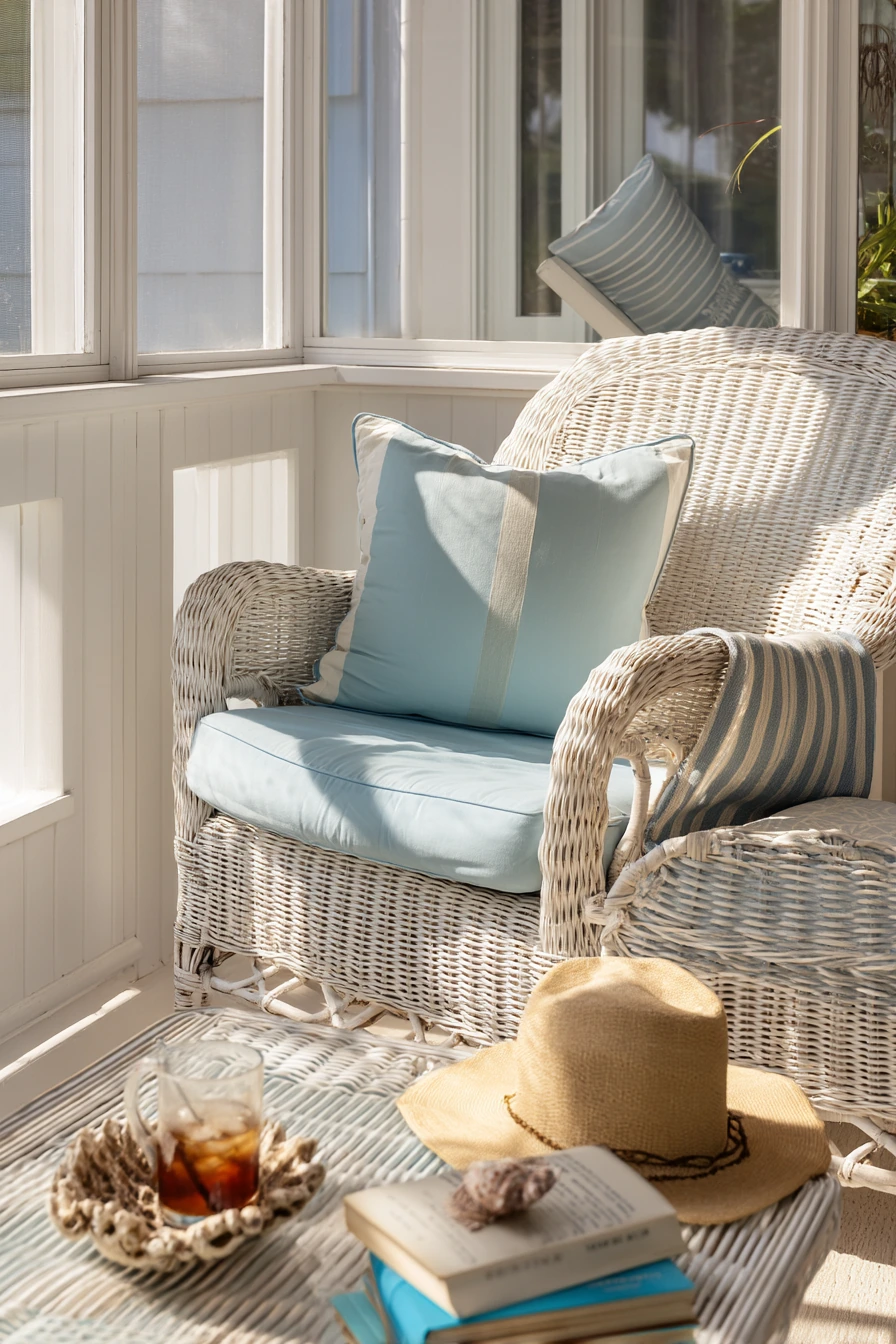Coastal-Inspired Morning Porch
