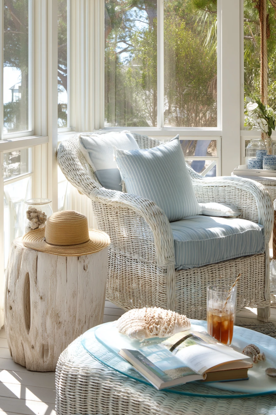 Coastal-Inspired Morning Porch