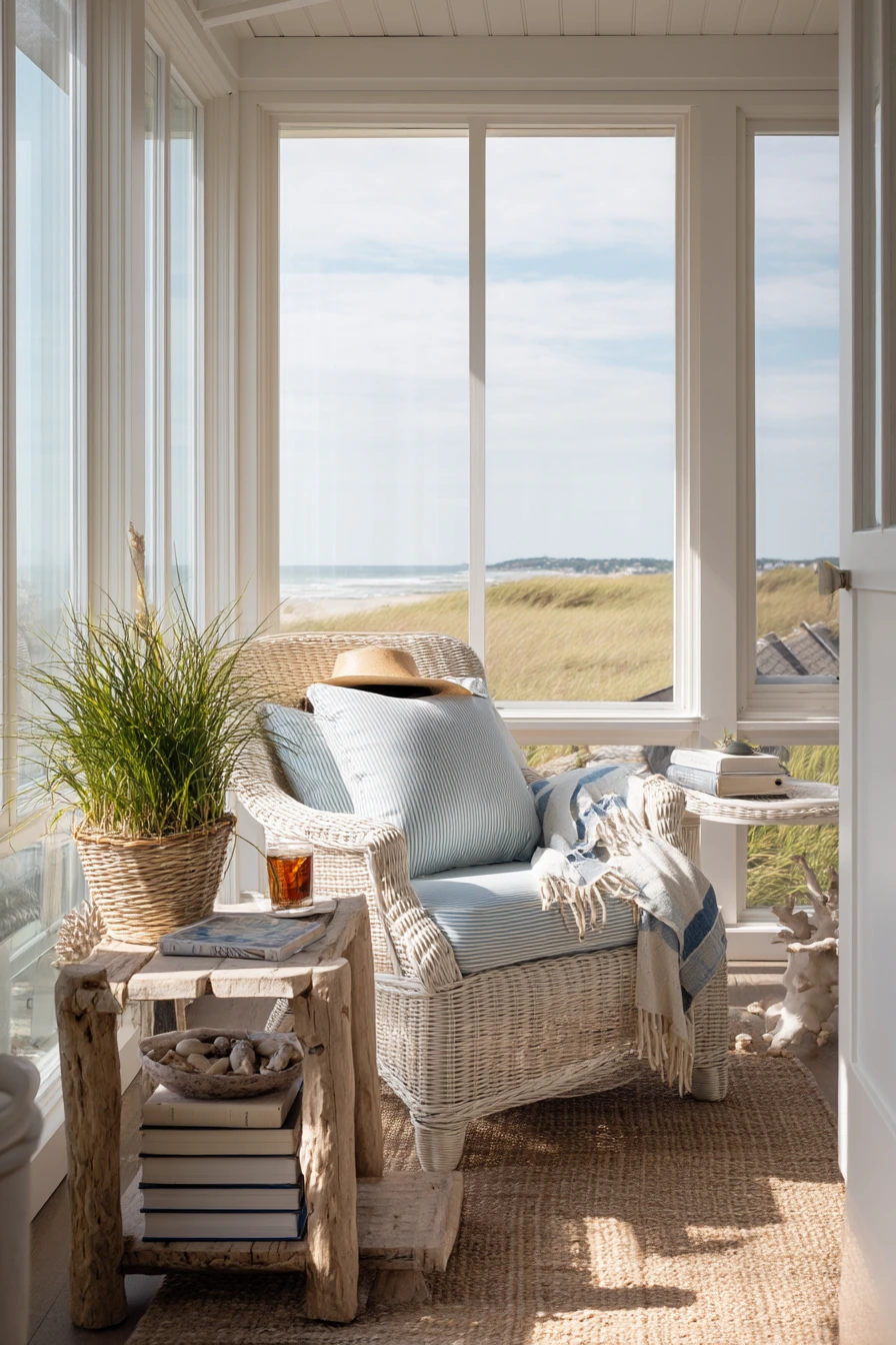 Coastal-Inspired Morning Porch