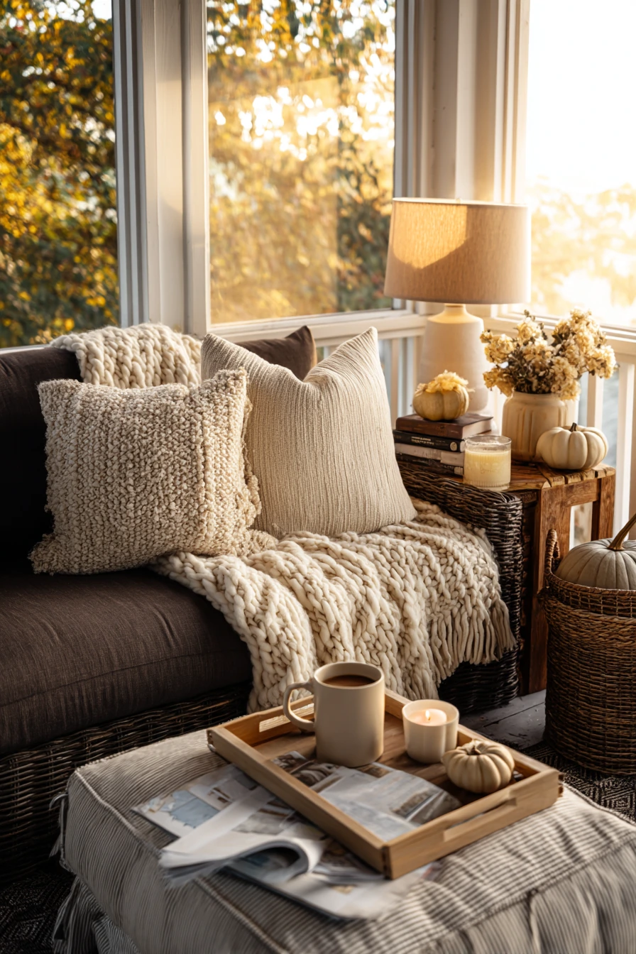 Fall Layered Porch Retreat